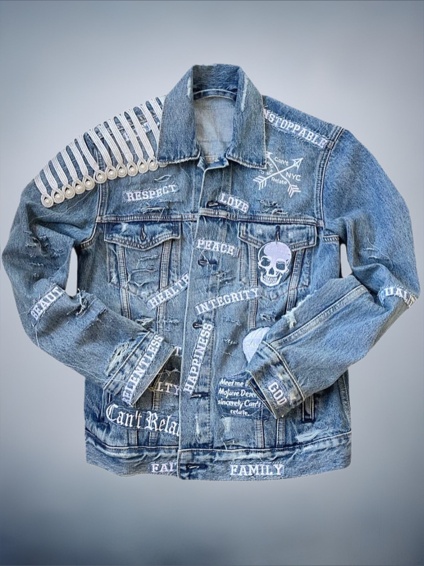 500,000 stitch Jeanius jacket