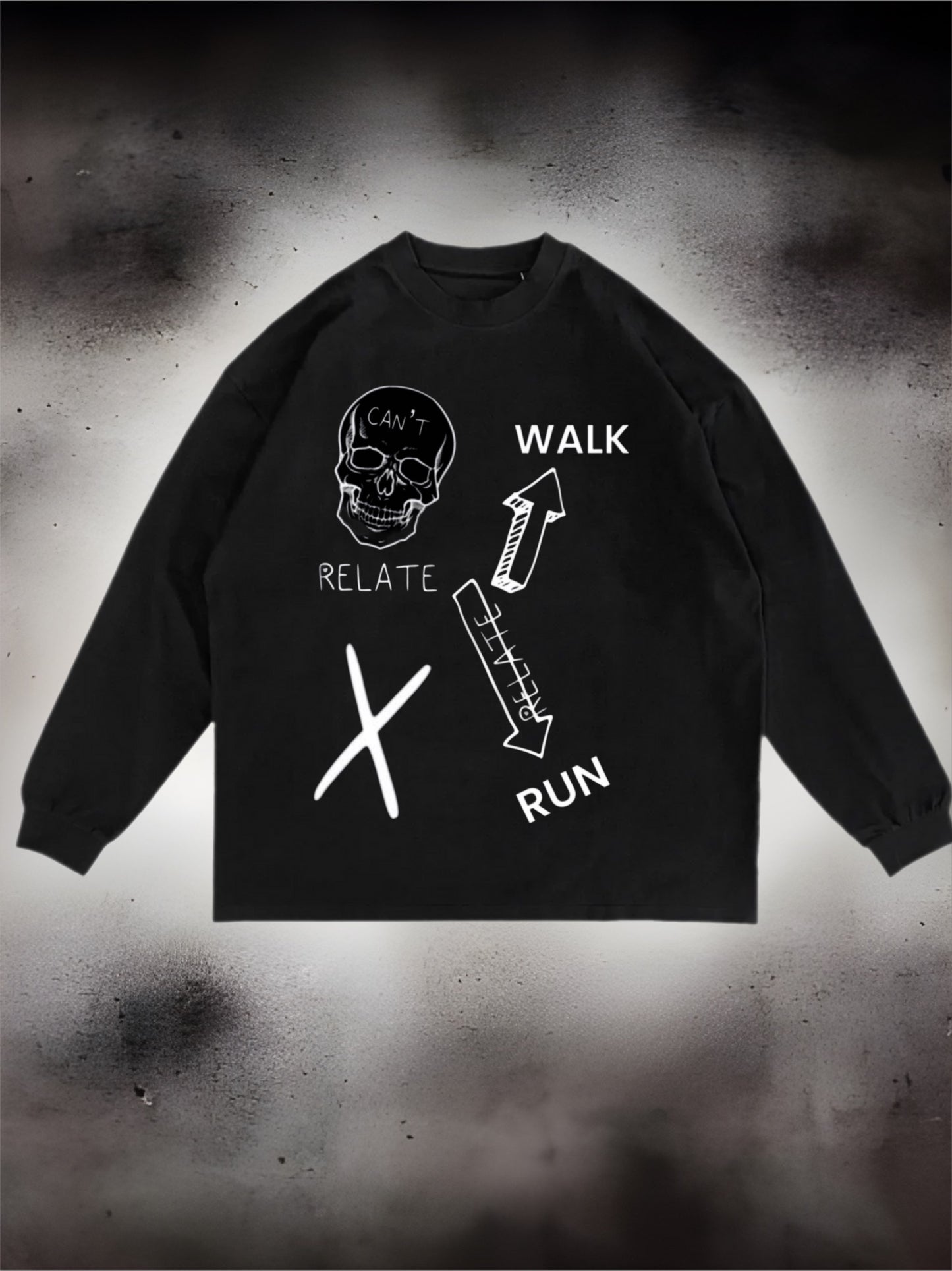 Flagged Walk run sweatshirt