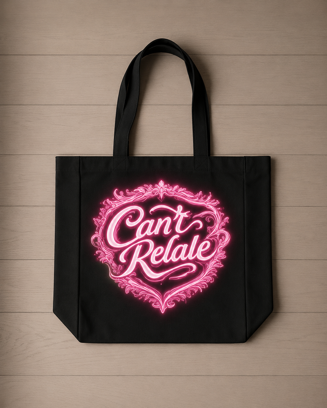 Noir Éclat tote