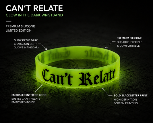 Glow In The Dark Wristband green