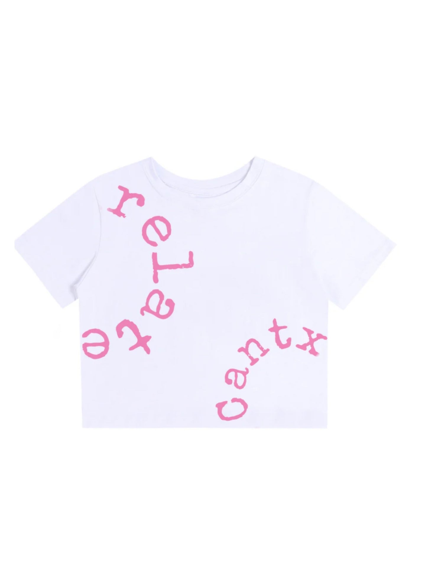 You Can’t X Relate Cropped Tee