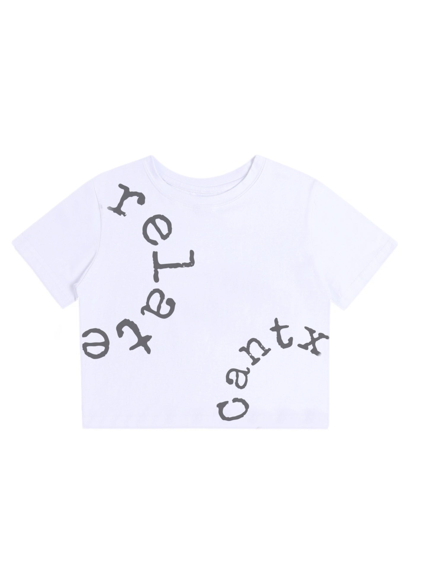 You Can’t X Relate Cropped Tee
