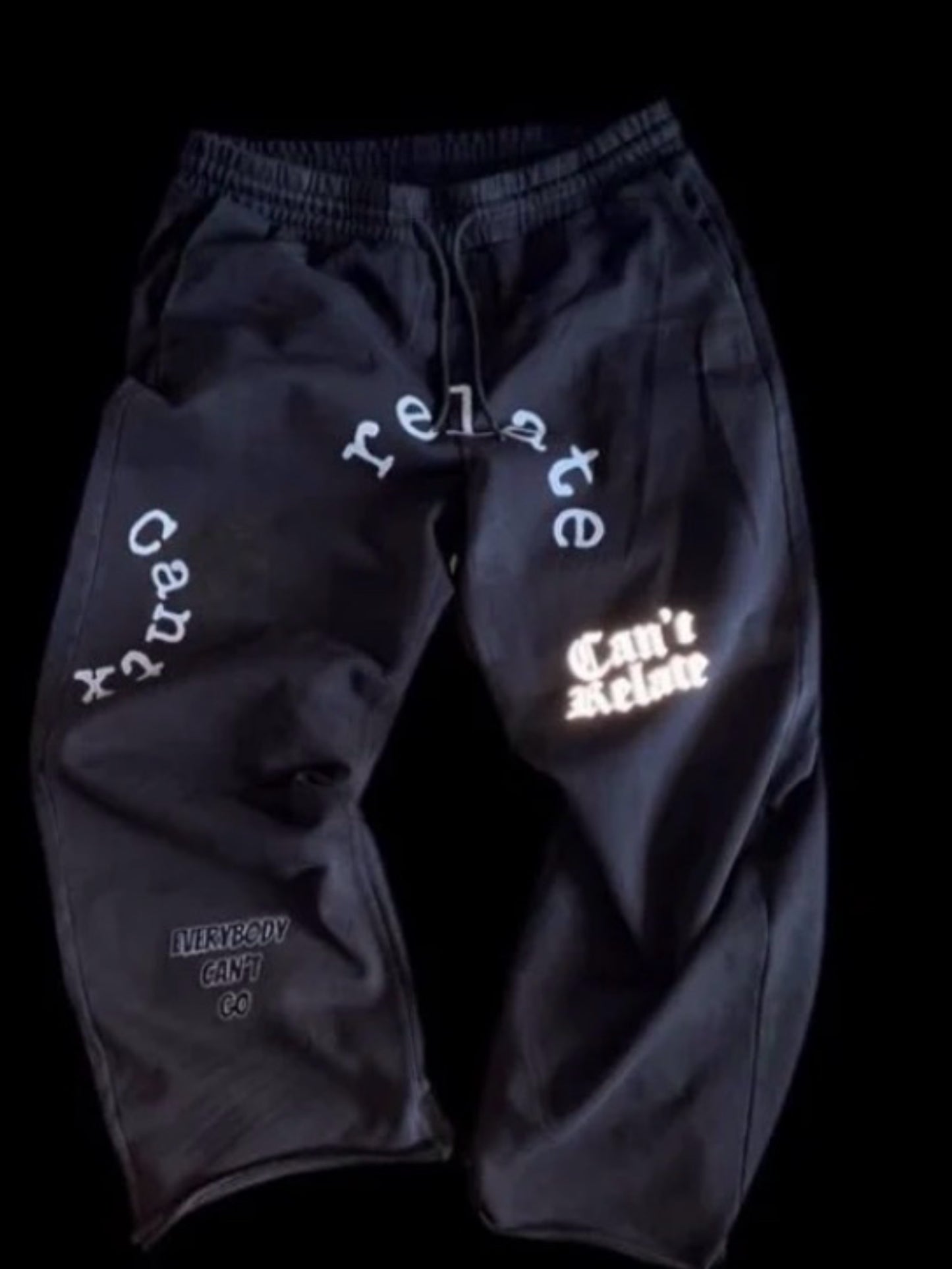 Noir Reflective Sweatpant