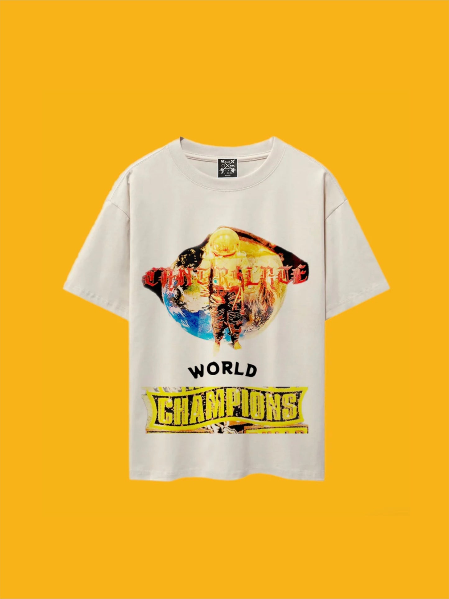 Space dreams cotton jersey-Tshirt