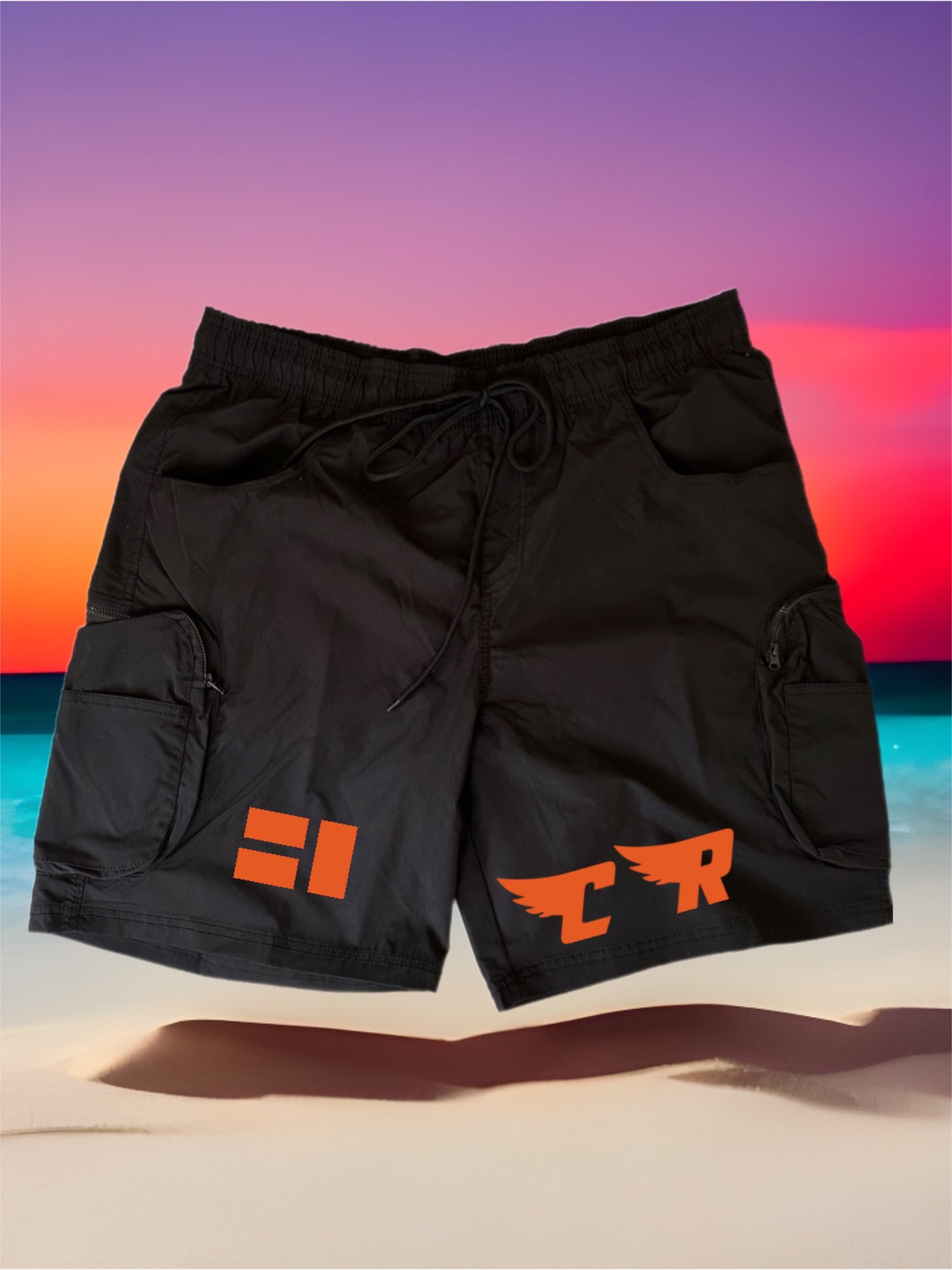 FLAGGED CARGO SHORTS