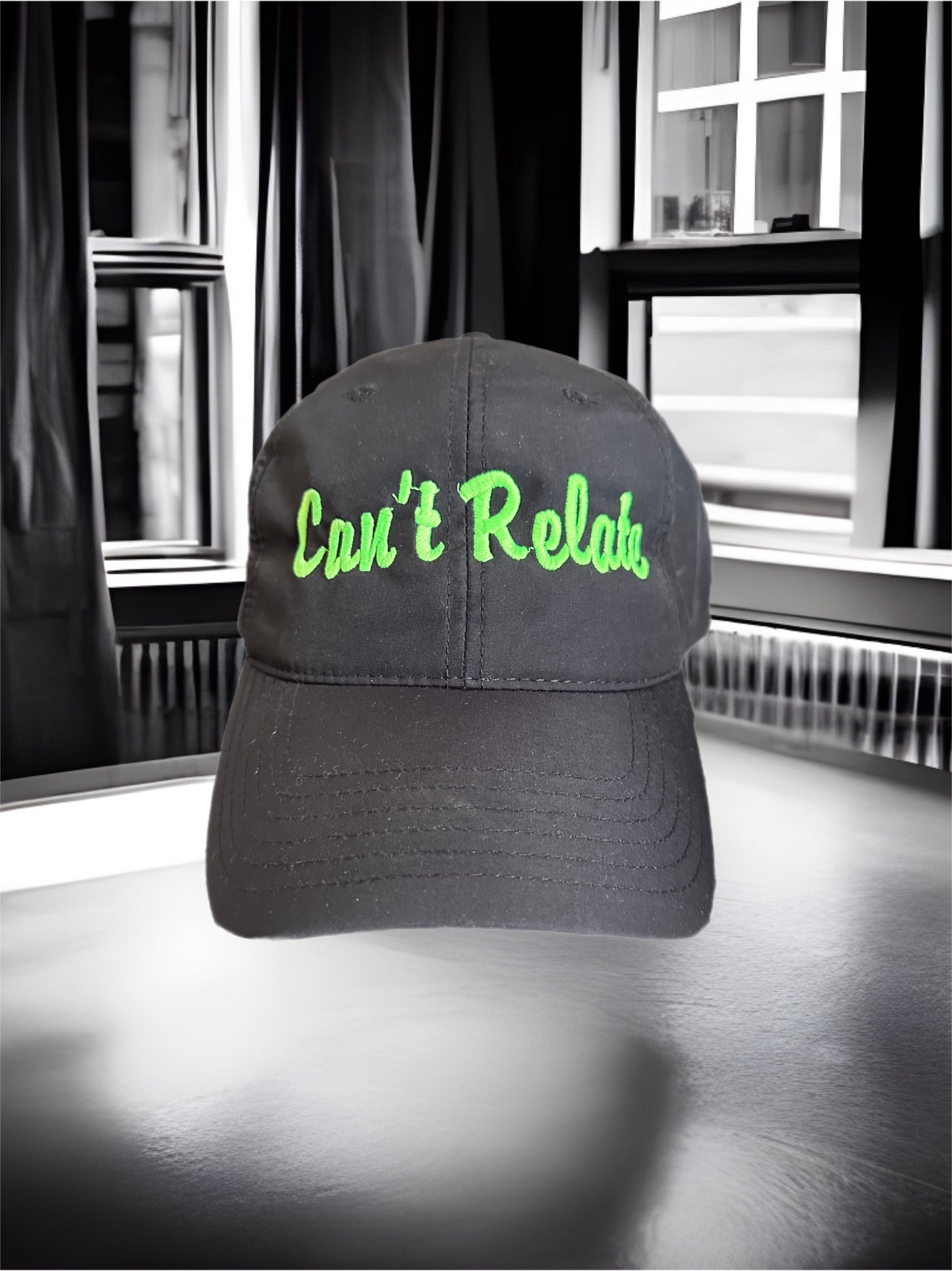 SCRIPTED BASEBALL CAP MESH