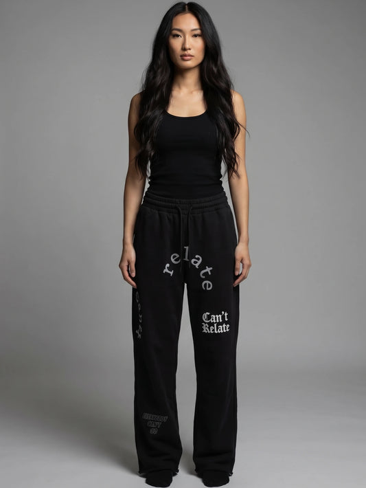 Noir Reflective Sweatpant