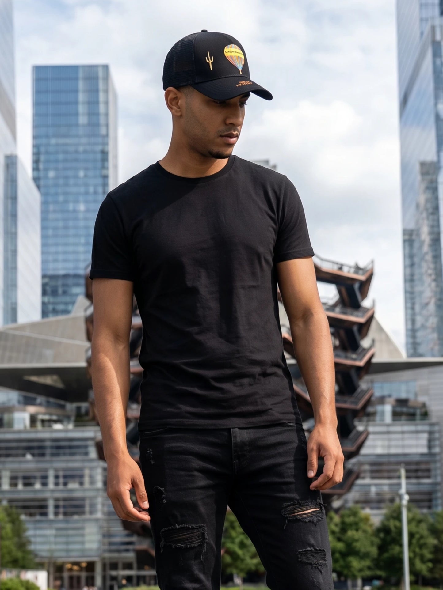 “Sonoran Crest Snapback”