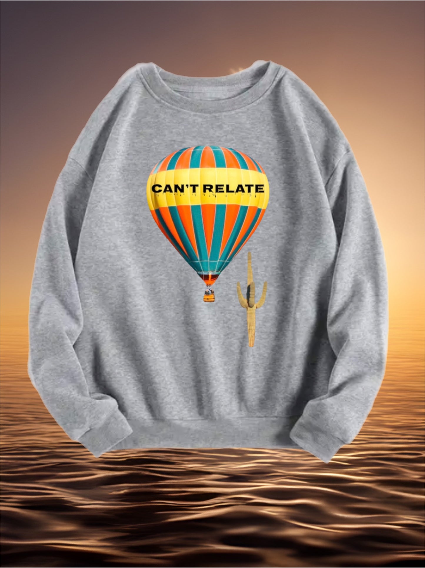 Hot air balloon sweatshirt