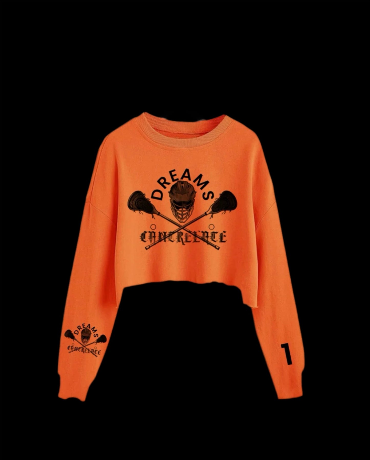 GOALY CREWNECK CROPPED