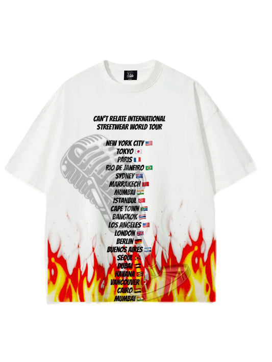 “Monde de Feu” ‘ T-shirt