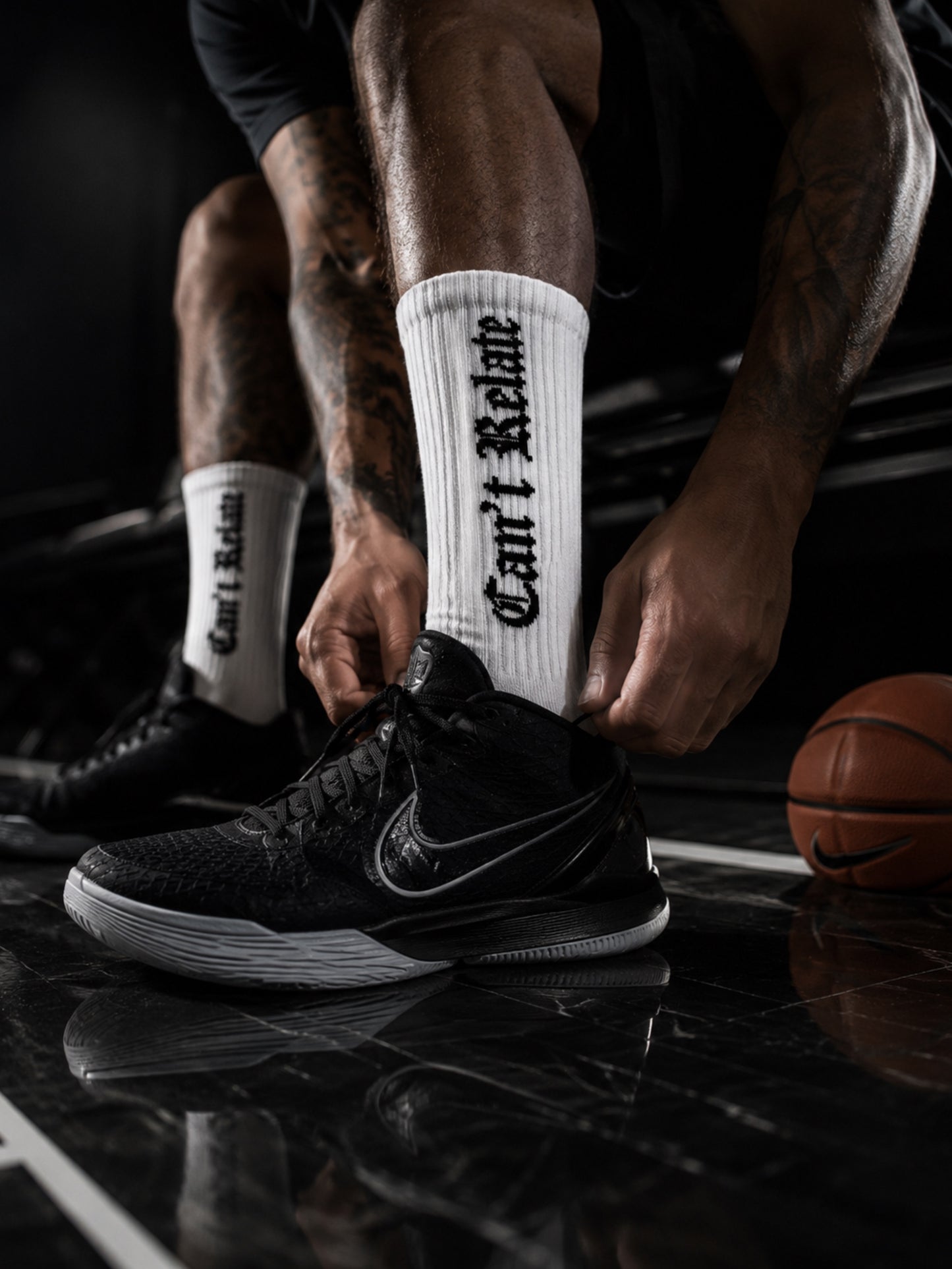 Noir Crew Sock