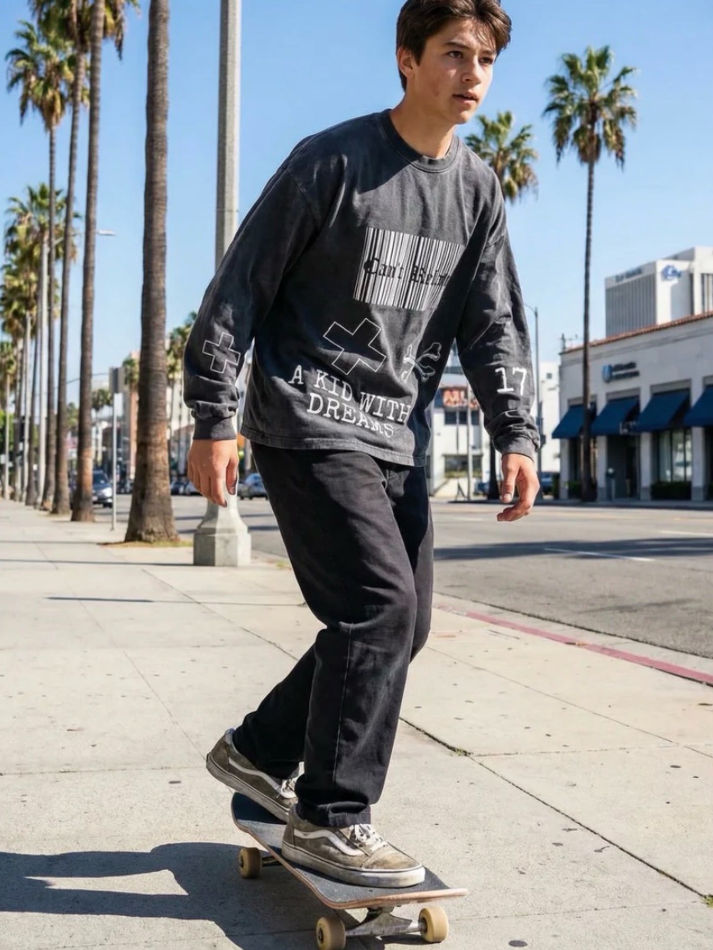 Crossbones Code Long Sleeve