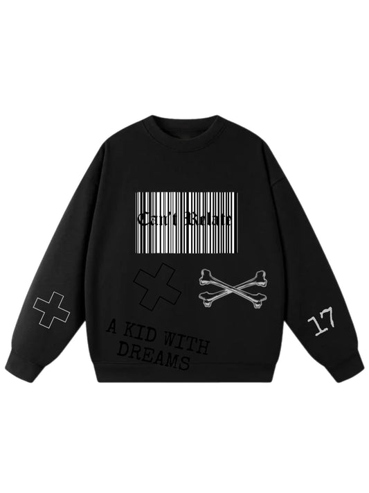 Encoded Crossbones Crewneck
