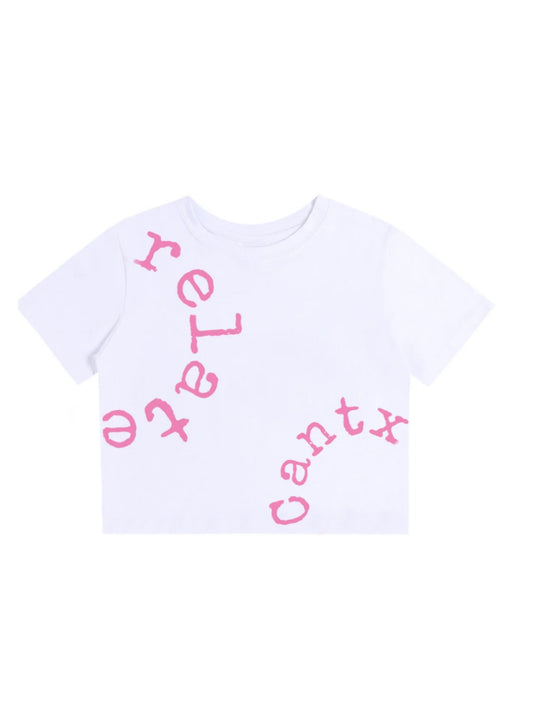 You Can’t X Relate Cropped Tee