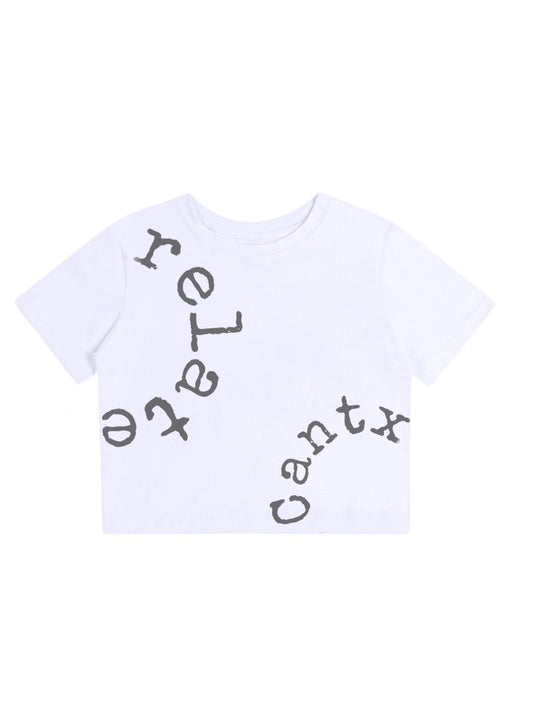 You Can’t X Relate Cropped Tee