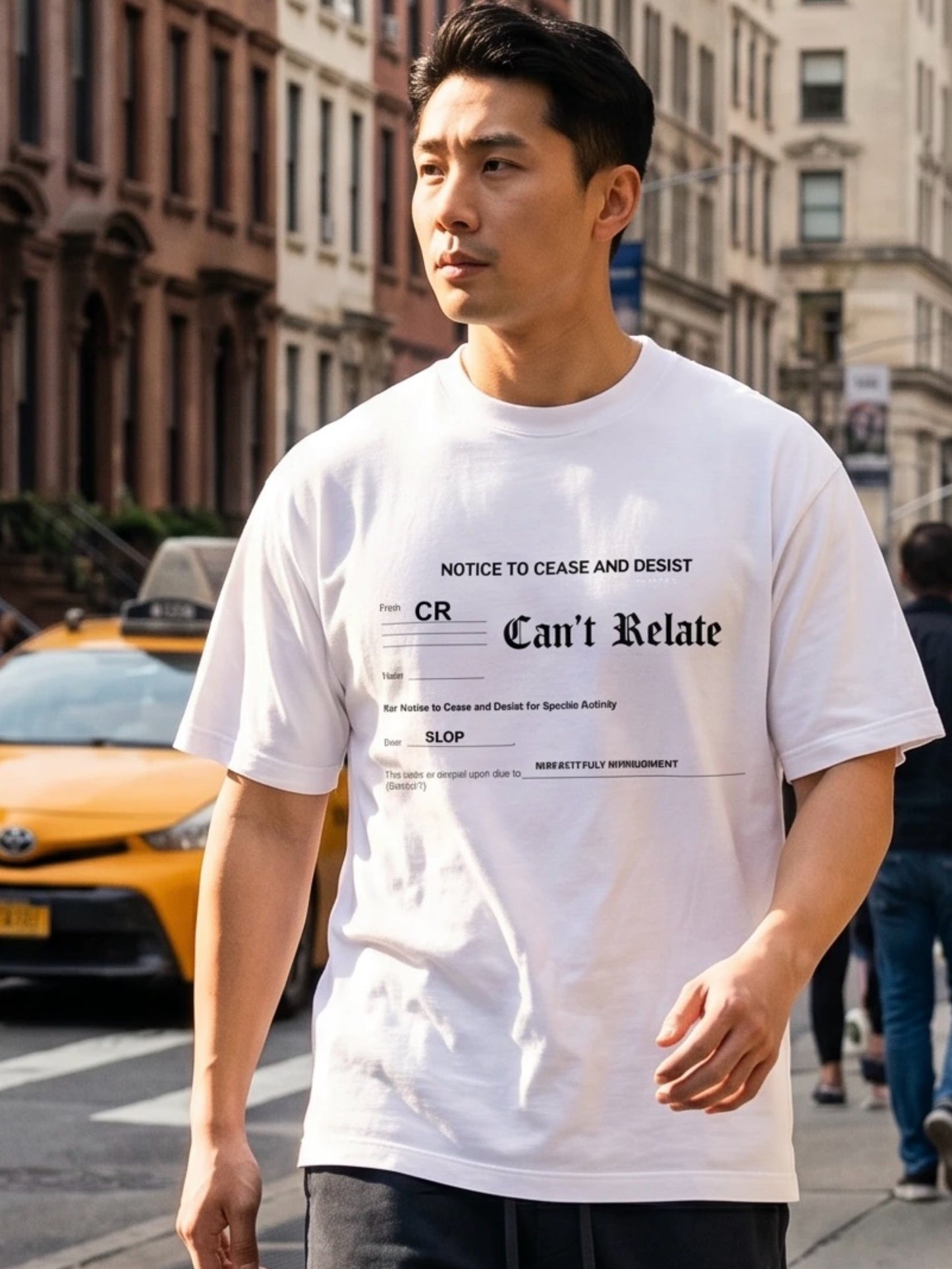 Cease & Desist Tee: Can’t Relate