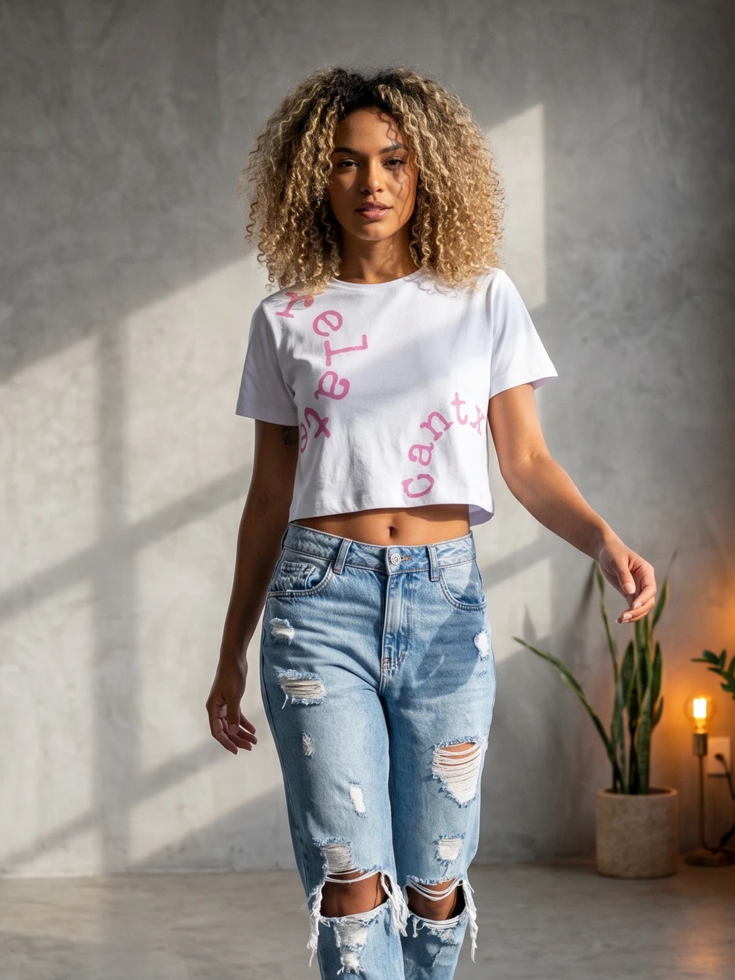 X Relate Cropped Tee