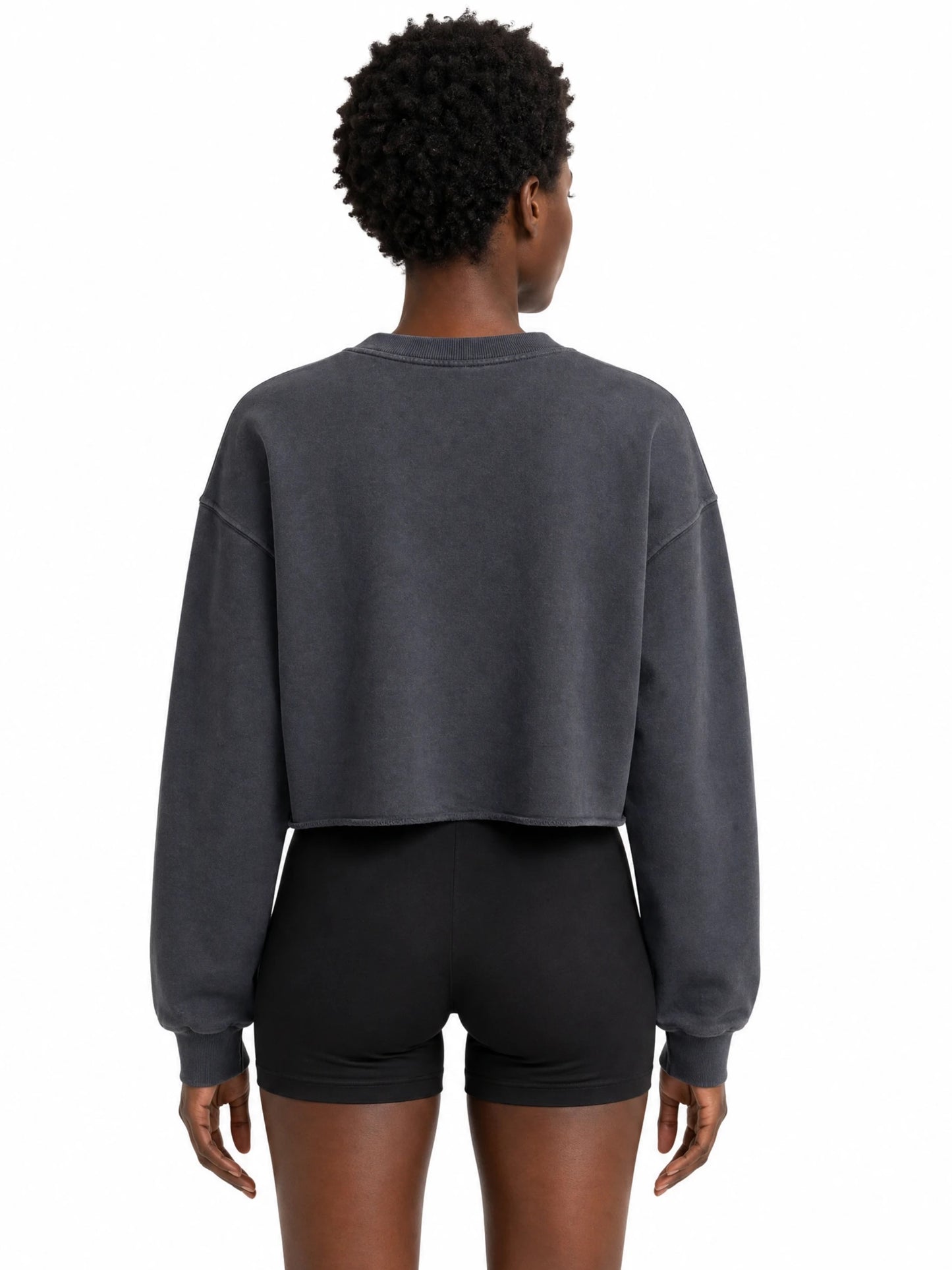 Bloom Code Cropped Crewneck