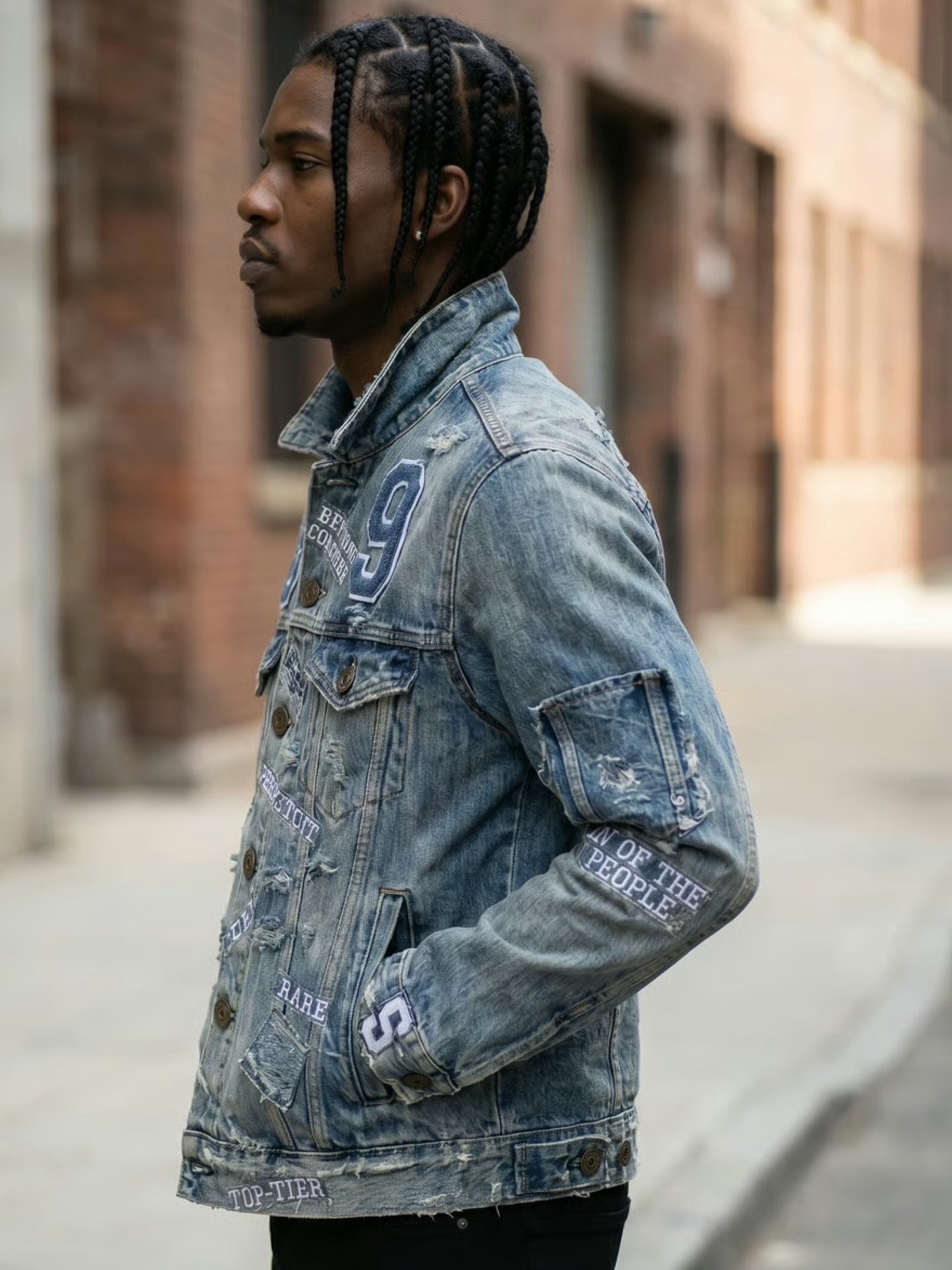 Manifesto Denim Jacket – Million Stitch