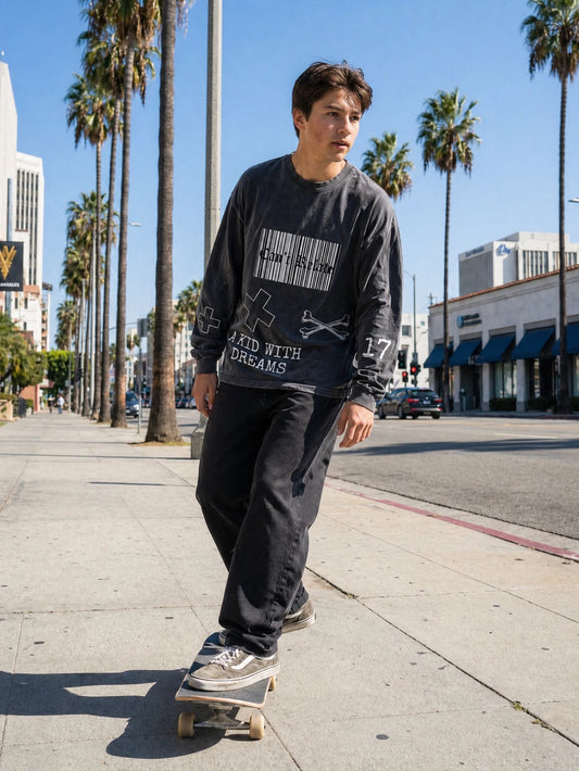 Crossbones Code Long Sleeve