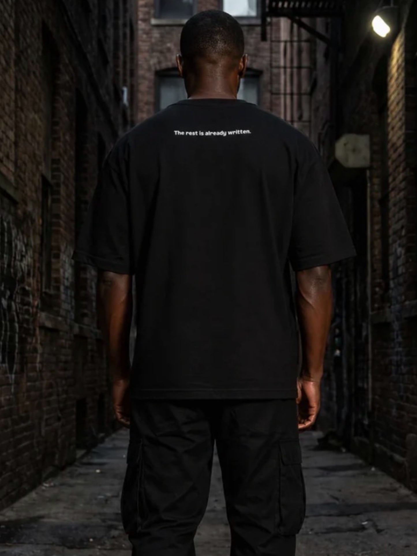 Crossed silence tee