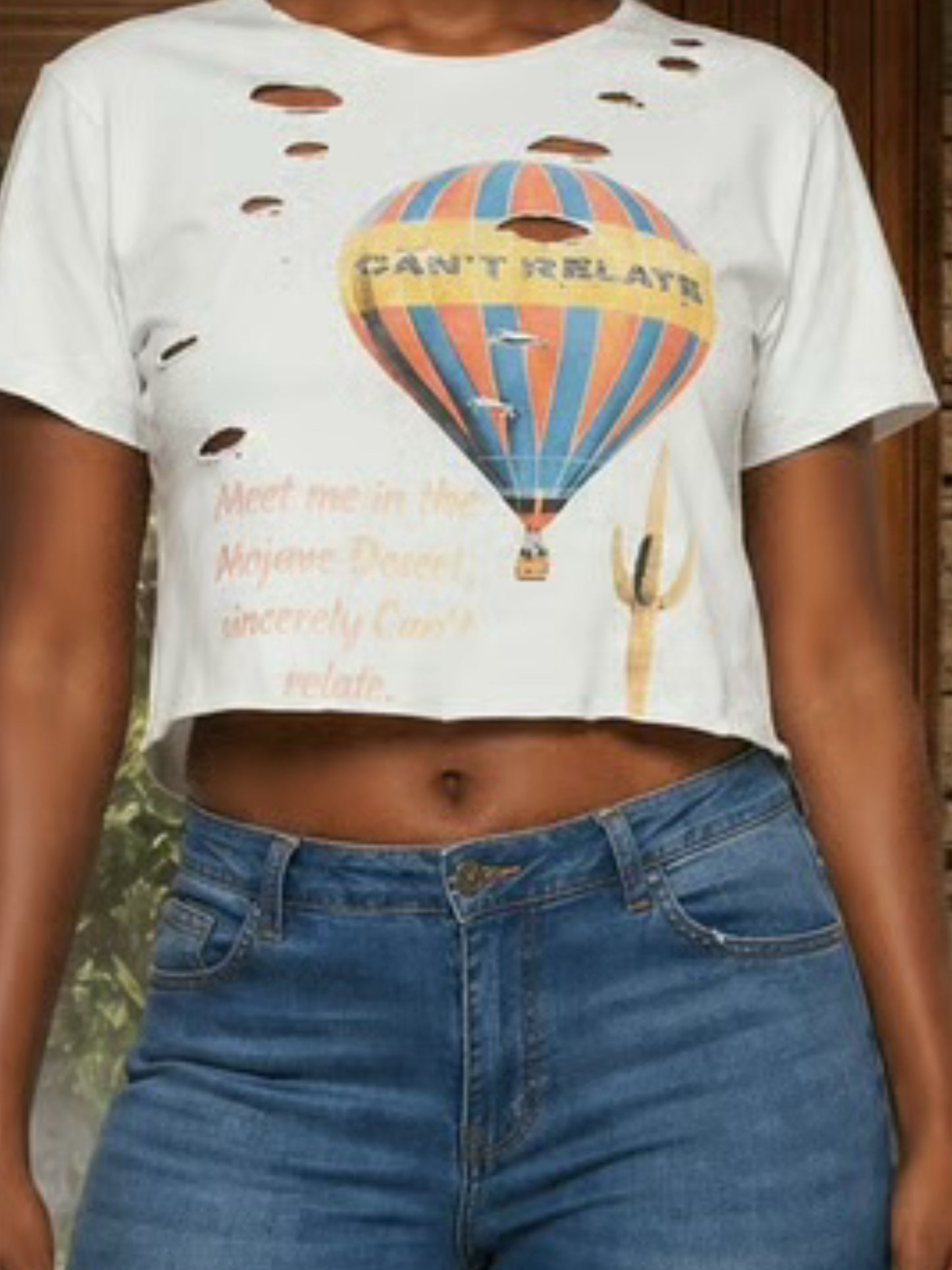 Ascend Studded Cropped Tee